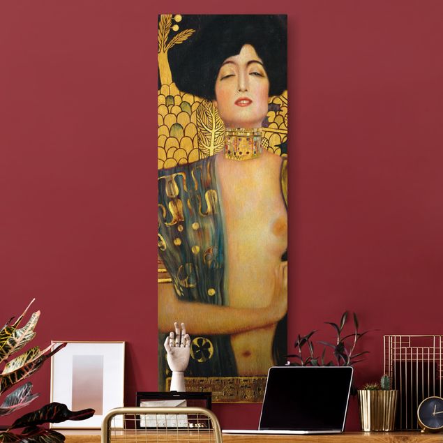 Wanddeko Wohnzimmer Gustav Klimt - Judith I