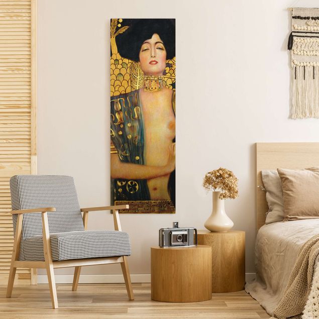Wanddeko Schlafzimmer Gustav Klimt - Judith I