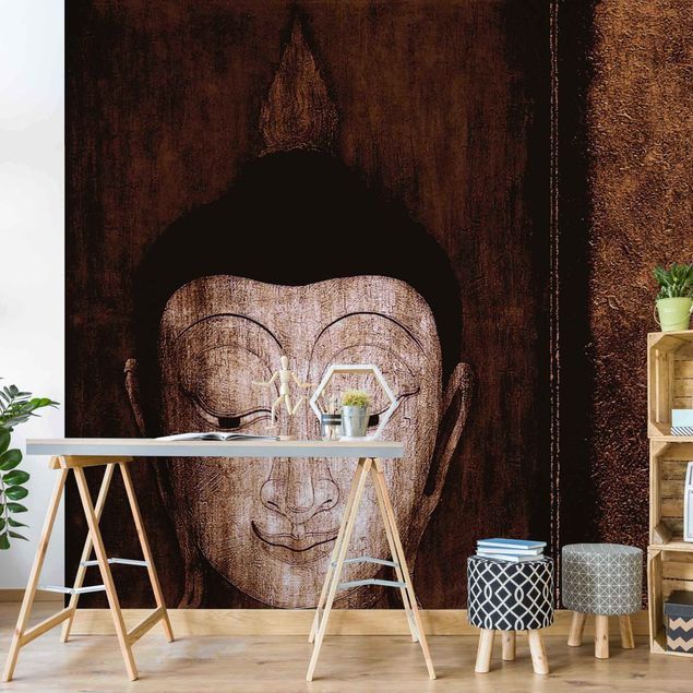 Wanddeko Schlafzimmer Happy Buddha