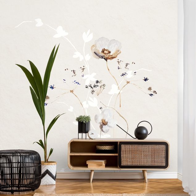 Wanddeko Schlafzimmer Japanisches Ikebana