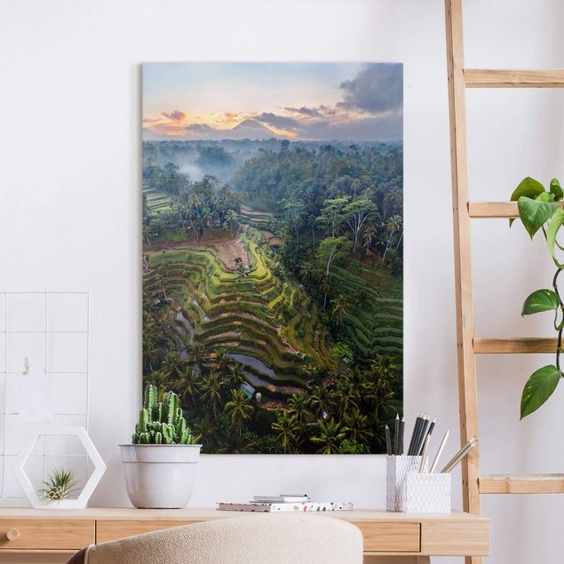 Wanddeko Wohnzimmer Landschaft in Bali