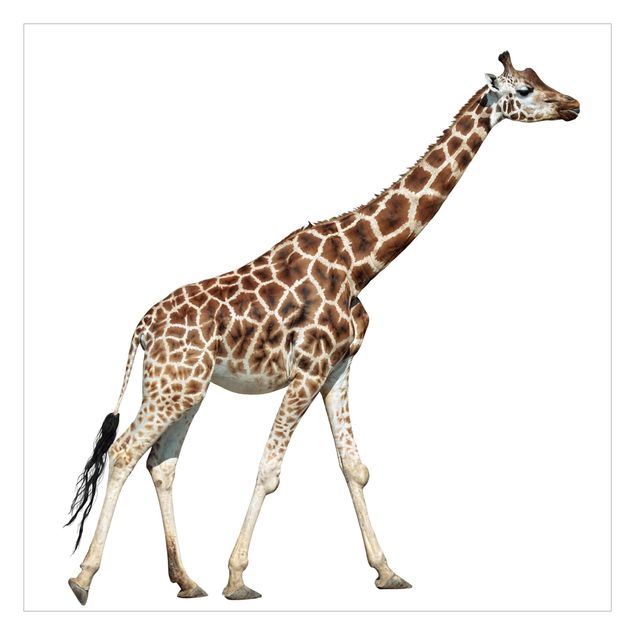 Wanddeko Jungenzimmer Laufende Giraffe