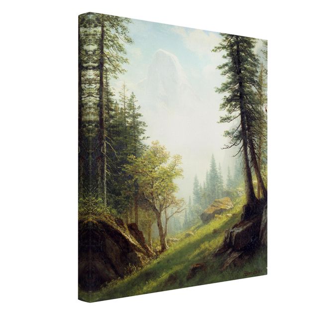 Wanddeko Flur Albert Bierstadt - In den Berner Alpen