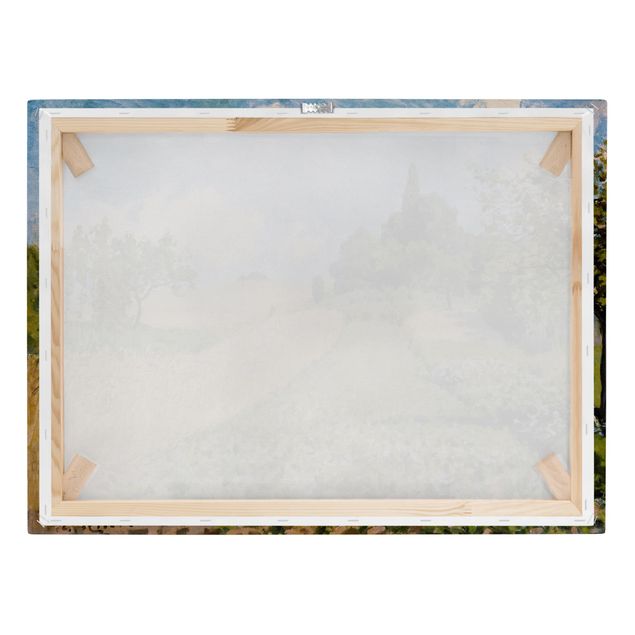 Kunststile Alfred Sisley - Sommerlandschaft mit Feldern