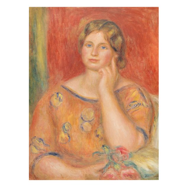 Wanddeko Esszimmer Auguste Renoir - Frau Osthaus
