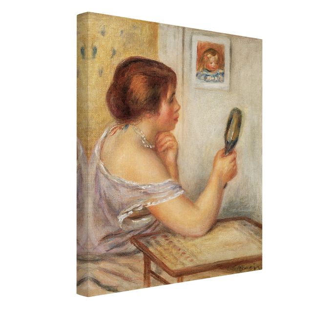 Wanddeko Schlafzimmer Auguste Renoir - Gabrielle mit Spiegel