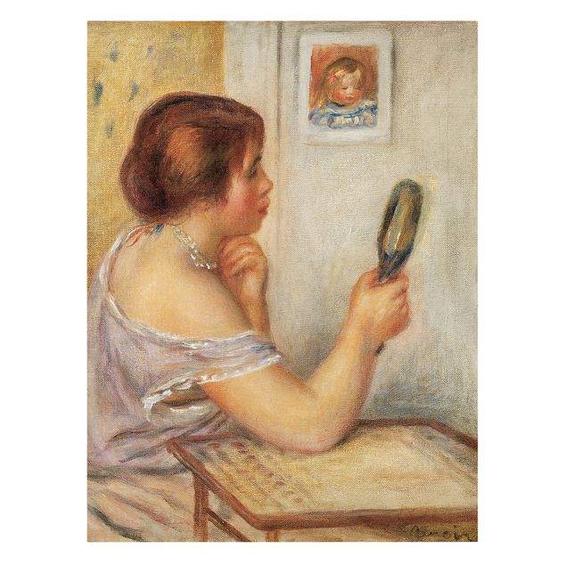 Wanddeko Flur Auguste Renoir - Gabrielle mit Spiegel