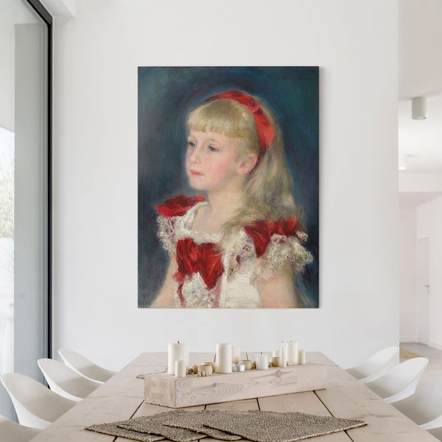 Wanddeko beige Auguste Renoir - Mademoiselle Grimprel