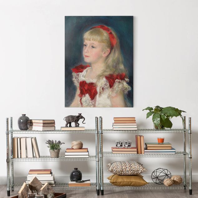Wanddeko Wohnzimmer Auguste Renoir - Mademoiselle Grimprel