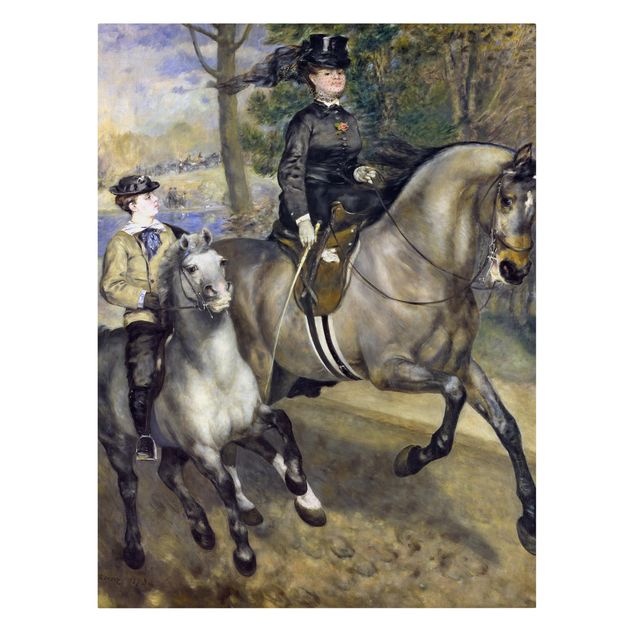 Wanddeko Flur Auguste Renoir - Reiter