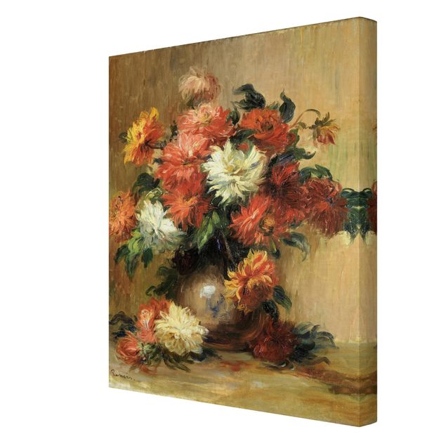 Wanddeko Flur Auguste Renoir - Stillleben mit Dahlien