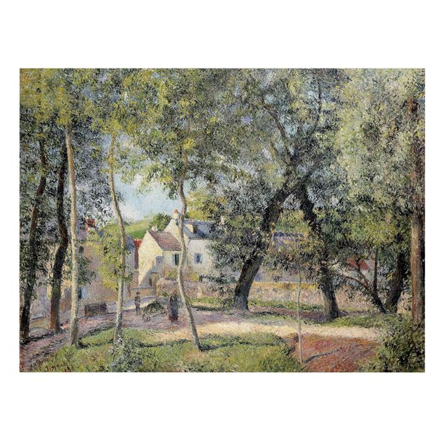 Wanddeko Flur Camille Pissarro - Landschaft bei Osny