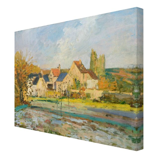 Wanddeko Flur Camille Pissarro - Landschaft bei Pontoise