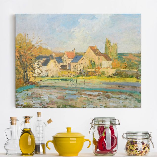 Küche Dekoration Camille Pissarro - Landschaft bei Pontoise