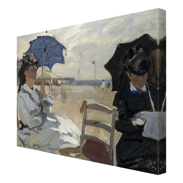 Wanddeko Esszimmer Claude Monet - Strand von Trouville