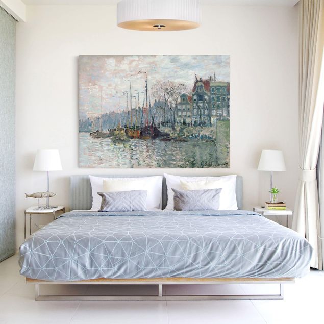 Impressionismus Bilder kaufen Claude Monet - Kromme Waal Amsterdam