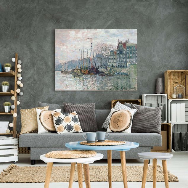 Wanddeko Wohnzimmer Claude Monet - Kromme Waal Amsterdam