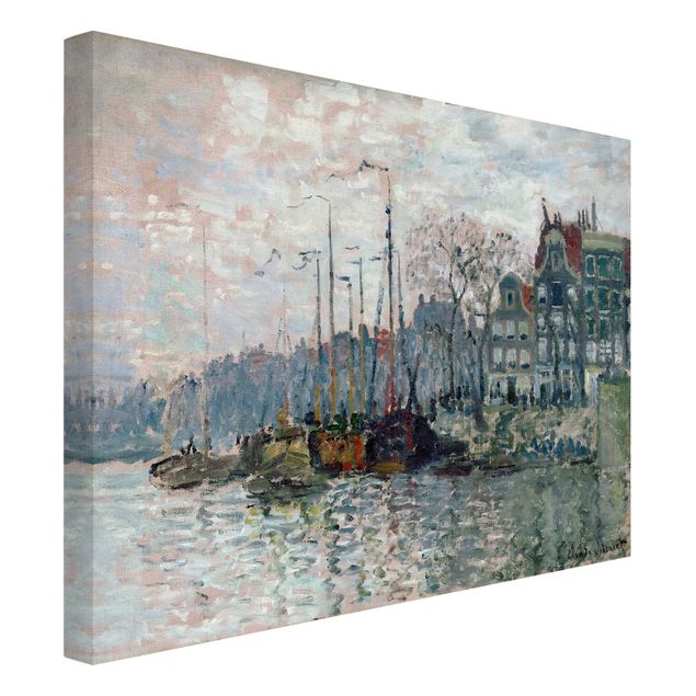 Wanddeko Schlafzimmer Claude Monet - Kromme Waal Amsterdam