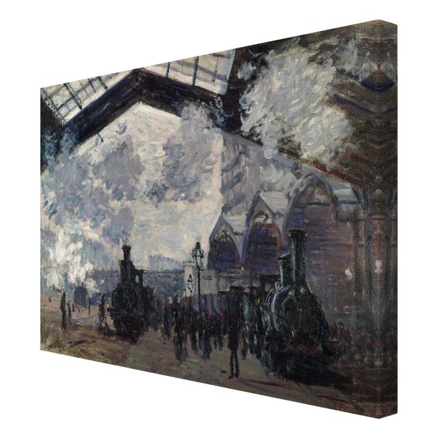 Wanddeko Flur Claude Monet - Gare Saint Lazare