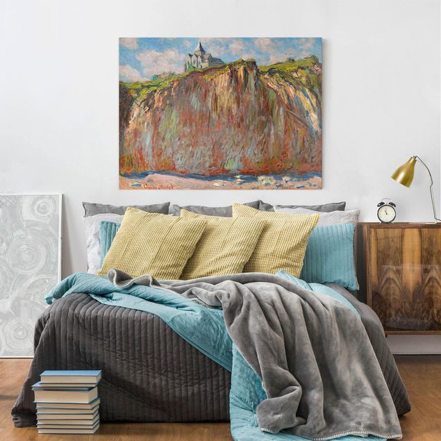 Wanddeko Wohnzimmer Claude Monet - Varengeville Morgenlicht