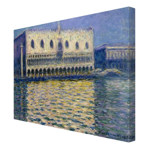 Leinwandbilder Italien Claude Monet - Dogenpalast