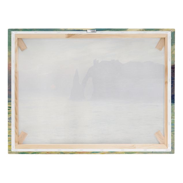 Wanddeko Büro Claude Monet - Felsen Sonnenuntergang