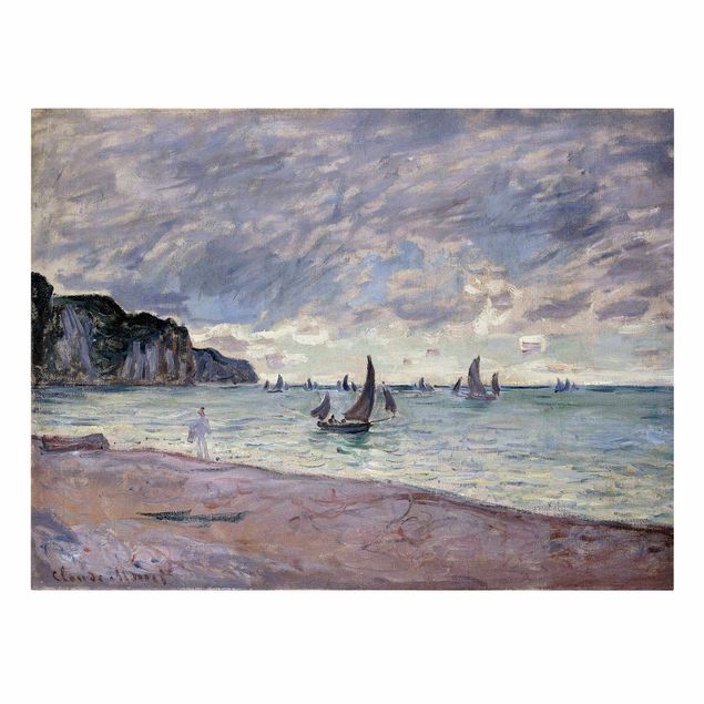 Wanddeko Flur Claude Monet - Küste von Pourville