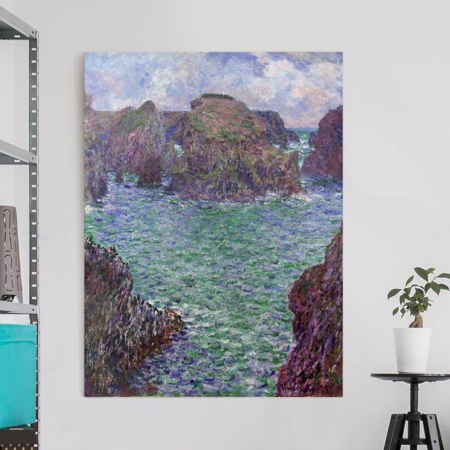 Impressionismus Bilder Claude Monet - Port Goulphar