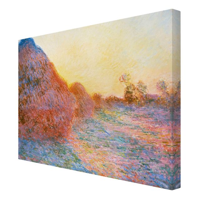 Wanddeko Esszimmer Claude Monet - Strohschober