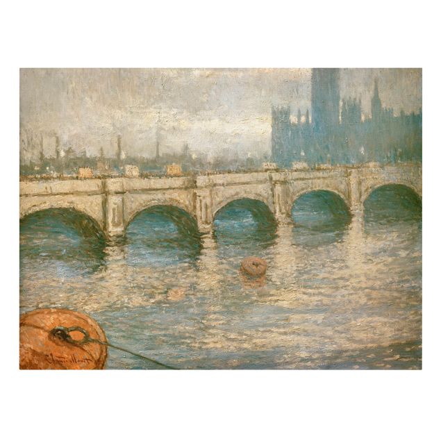 Wanddeko Flur Claude Monet - Themsebrücke