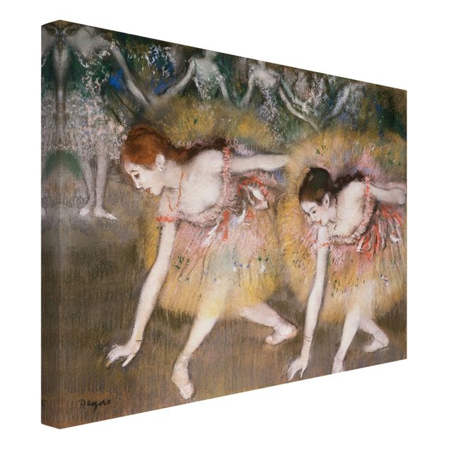 Wanddeko Schlafzimmer Edgar Degas - Verbeugende Ballerinen