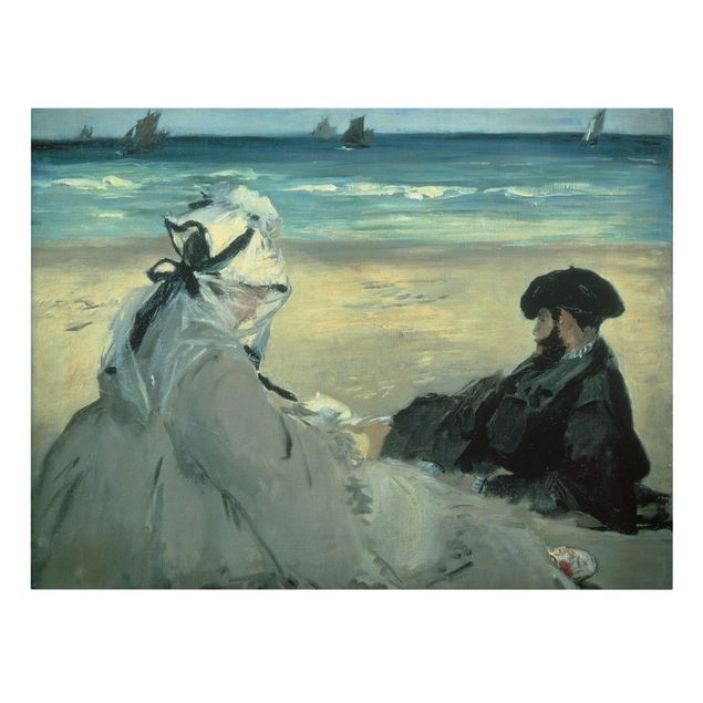 Wanddeko Flur Edouard Manet - Am Strand
