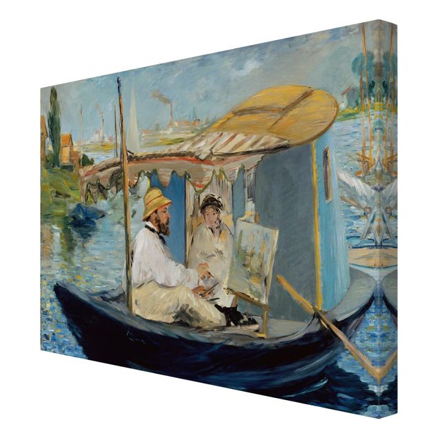Wanddeko Flur Edouard Manet - Die Barke