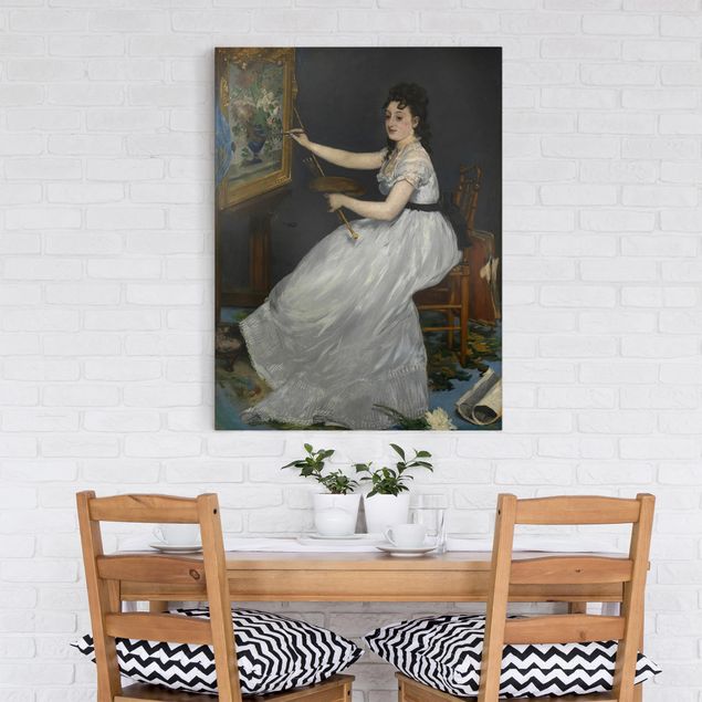Wanddeko Wohnzimmer Edouard Manet - Eva Gonzalès