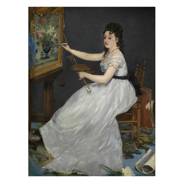 Wanddeko Esszimmer Edouard Manet - Eva Gonzalès