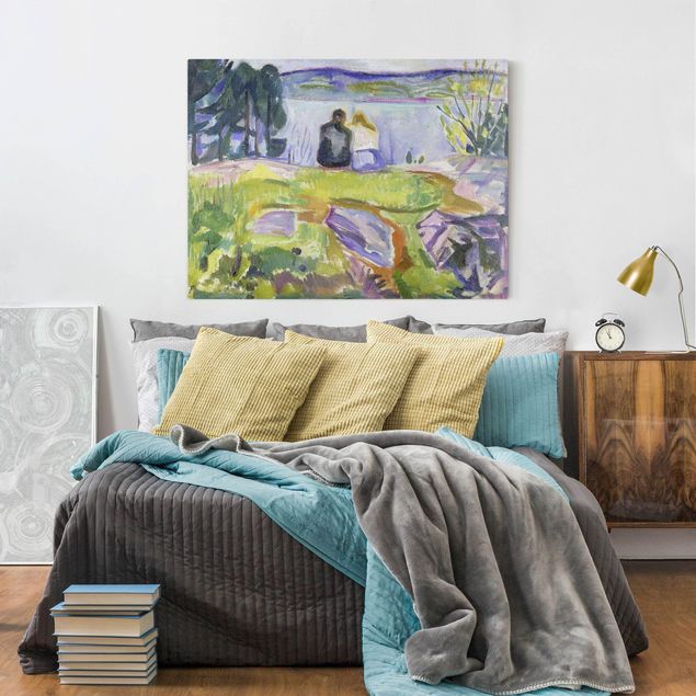 Wanddeko Schlafzimmer Edvard Munch - Frühling