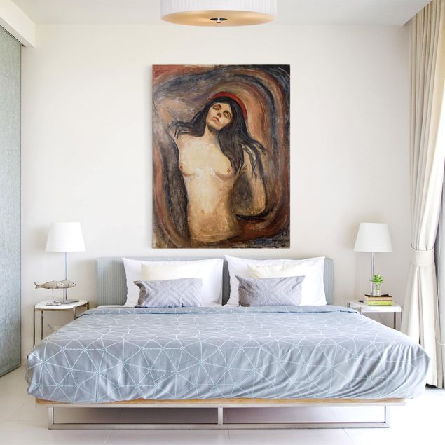 Wanddeko Schlafzimmer Edvard Munch - Madonna