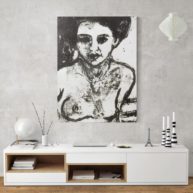 Wanddeko Schlafzimmer Ernst Ludwig Kirchner - Artistenkind