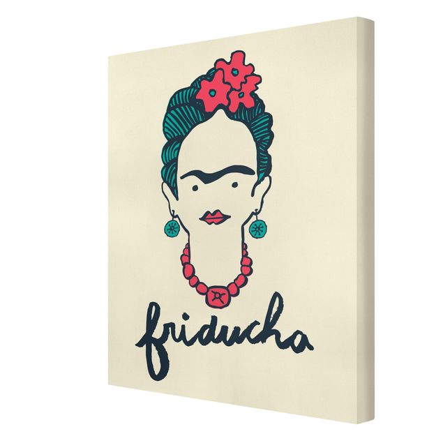 Wanddeko Büro Frida Kahlo - Friducha