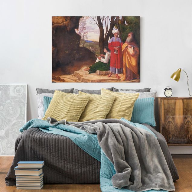 Wanddeko Schlafzimmer Giorgione - Die drei Philosophen