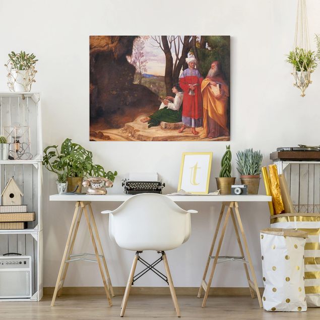 Wanddeko Flur Giorgione - Die drei Philosophen