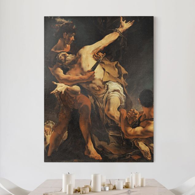 Wanddeko Wohnzimmer Giovanni Battista Tiepolo - Martyrium
