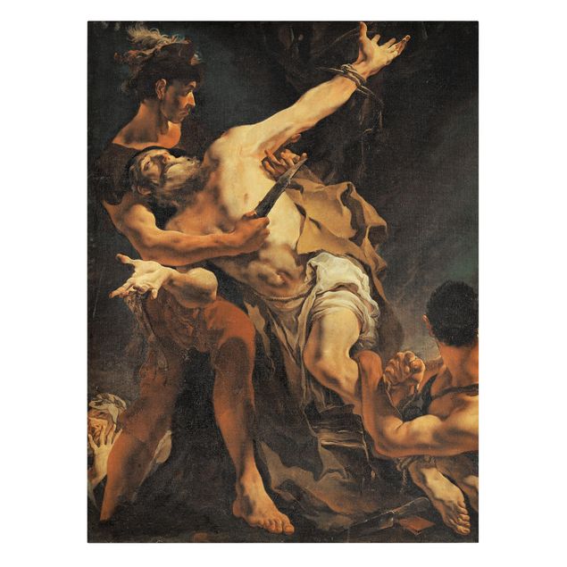Wanddeko Esszimmer Giovanni Battista Tiepolo - Martyrium