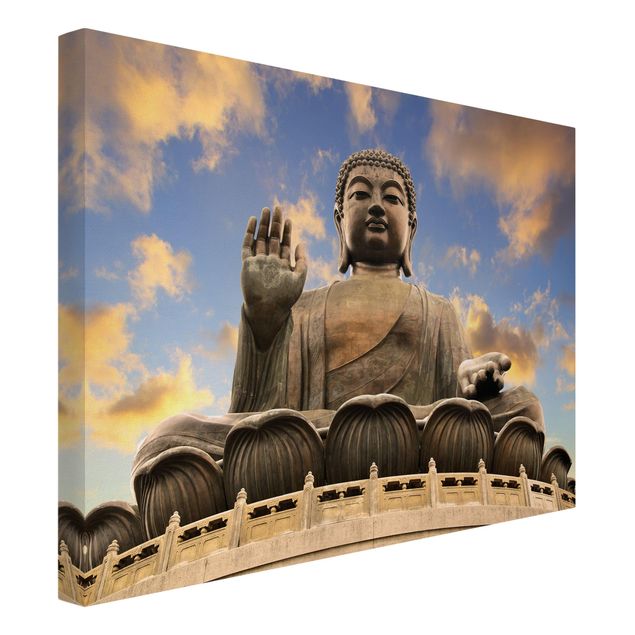 Wanddeko Flur Großer Buddha