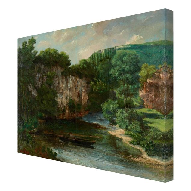 Kunststile Gustave Courbet - Der Oraguay-Felsen