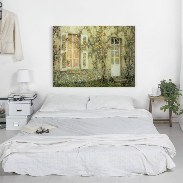 Wanddeko Schlafzimmer Henri Le Sidaner - Das Rosenhaus