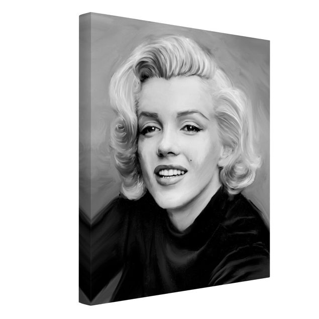 Wanddeko grau Marilyn privat