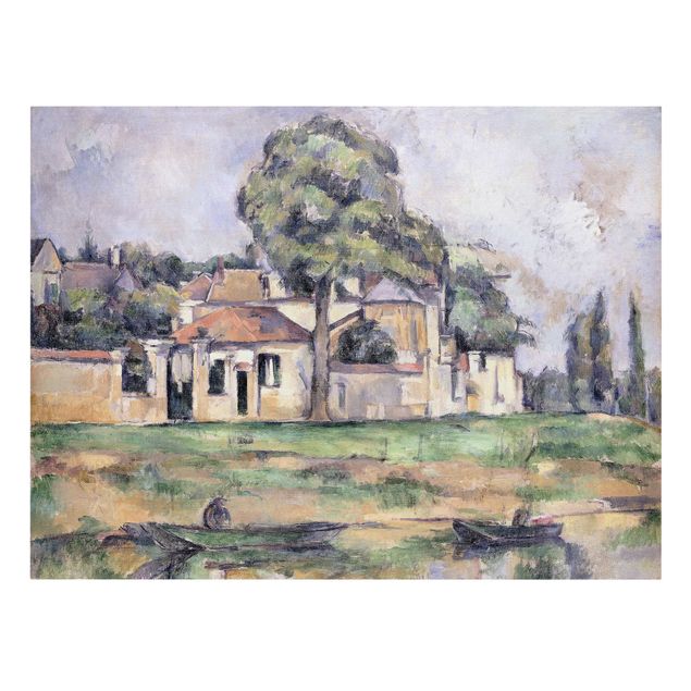 Post Impressionismus Bilder Paul Cézanne - Ufer der Marne
