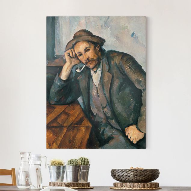 Impressionismus Bilder Paul Cézanne - Der Raucher