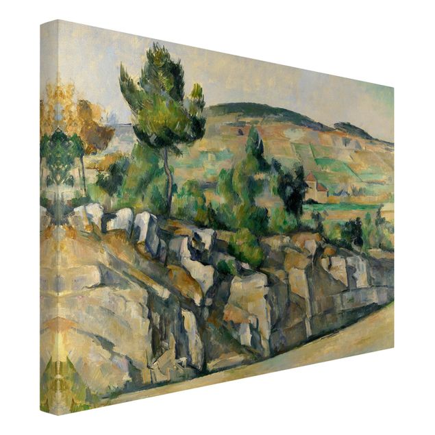 Wanddeko Flur Paul Cézanne - Hügelige Landschaft